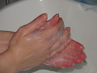 Image showing washing hands 14