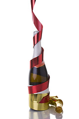 Image showing champagne bottle 