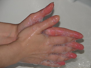 Image showing washing hands 13