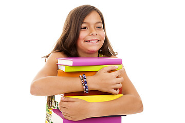 Image showing young child going to school