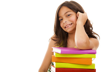 Image showing young child going to school