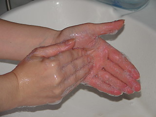 Image showing washing hands 9