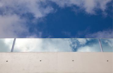 Image showing Glass balcony