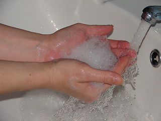 Image showing washing hands 7