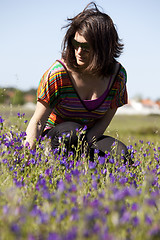 Image showing Enjoying life in the spring