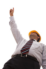 Image showing businessman engineer 