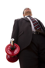 Image showing businessman strength