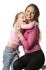 Image showing mother and daughter