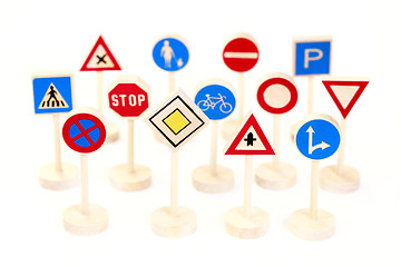 Image showing road signs