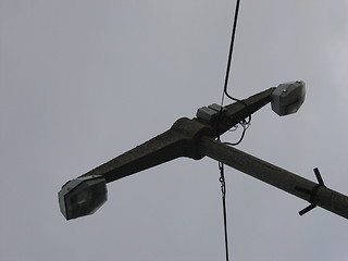 Image showing old street lamp