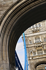 Image showing Tower bridge in London