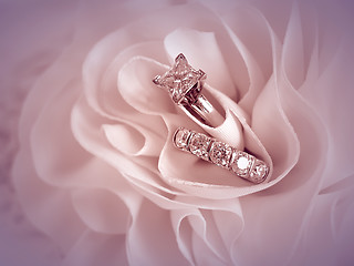 Image showing Wedding Rings Vignette