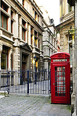 Image showing Telephone box in London