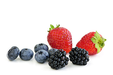 Image showing Assorted fresh berries