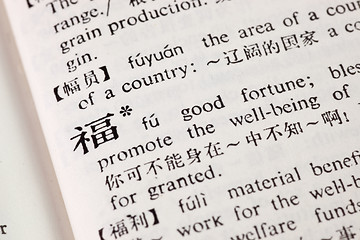 Image showing Good fortune