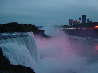 Image showing Niagara Falls At Night