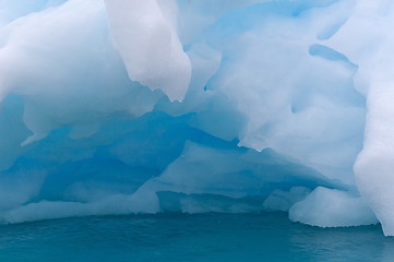 Image showing Blue ice