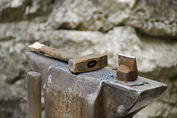 Image showing Blacksmith tools