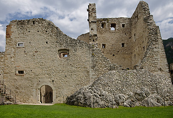 Image showing Ruins of Beseno Castle, Italy