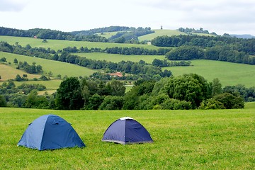 Image showing Tents