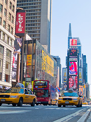 Image showing Times Square Traffic