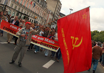 Image showing Communist Party Flag