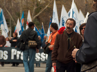 Image showing Portuguese Teachers Protest