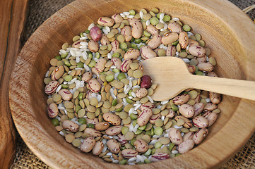 Image showing Vegetable soup ingredients