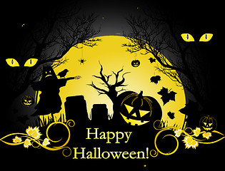 Image showing Halloween background