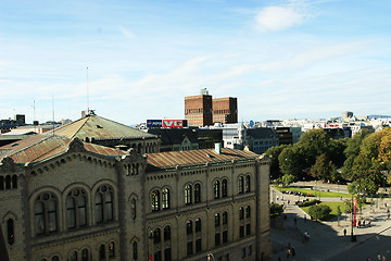 Image showing Downtown Oslo