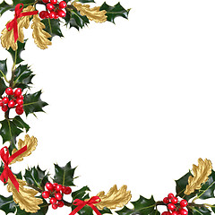 Image showing Christmas Festive Border