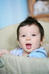 Image showing small child, soft focus