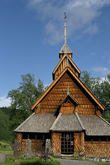 Image showing Norwegian church