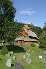 Image showing Norwegian church