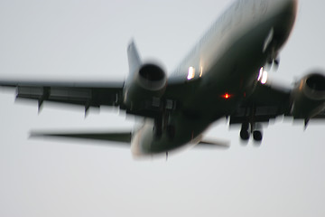 Image showing aircraft blur