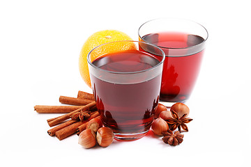 Image showing hot wine