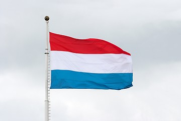 Image showing Luxemburg flag