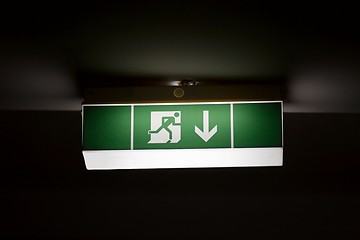 Image showing Emergency exit