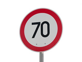 Image showing Speed limit