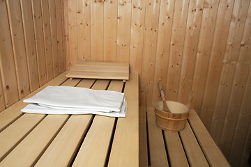 Image showing Sauna