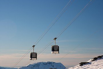 Image showing Ski lift