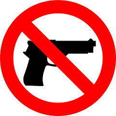 Image showing No Guns