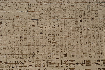 Image showing Hieroglyphics