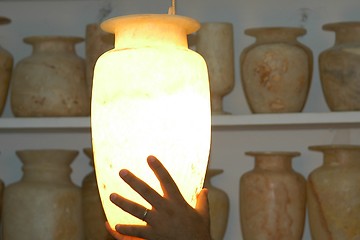 Image showing Alabaster Vase