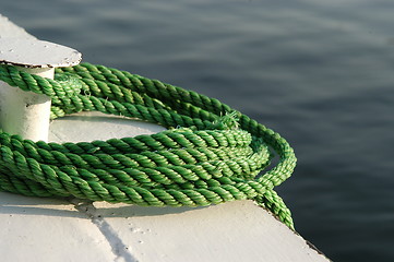 Image showing Green Rope