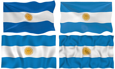 Image showing Flag of Argentina