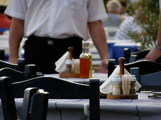 Image showing Restaurant Tables