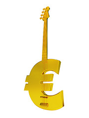 Image showing euro bass guitar