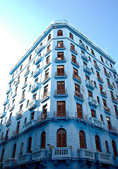 Image showing blue building