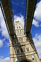 Image showing Tower bridge in London